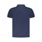 Accademia Militare Blue Cotton Polo Shirt